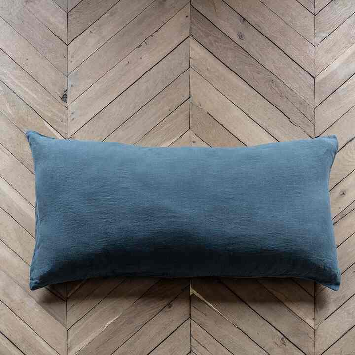 Washed linen rectangle cushion 枕カバー［5色］