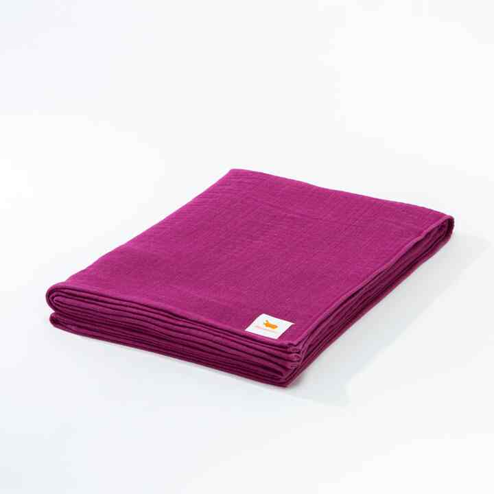 オーガニックコットン＆バンブー ガーゼケット［6色］