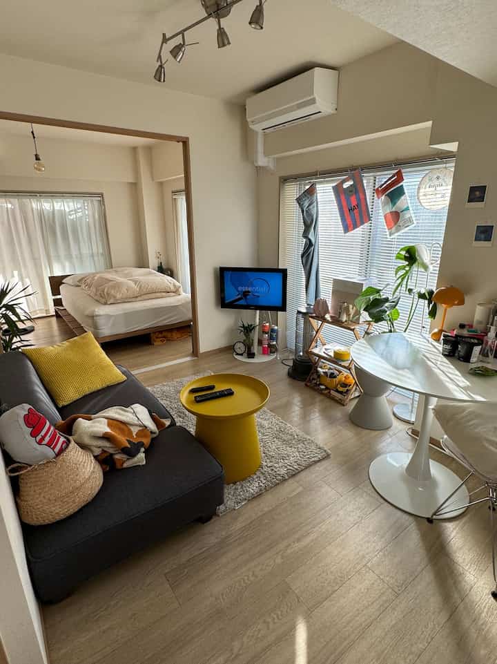 Ini adalah ruangan yang warna utamanya kuning 🍋

#Gaya Skandinavia #モダン #韓国