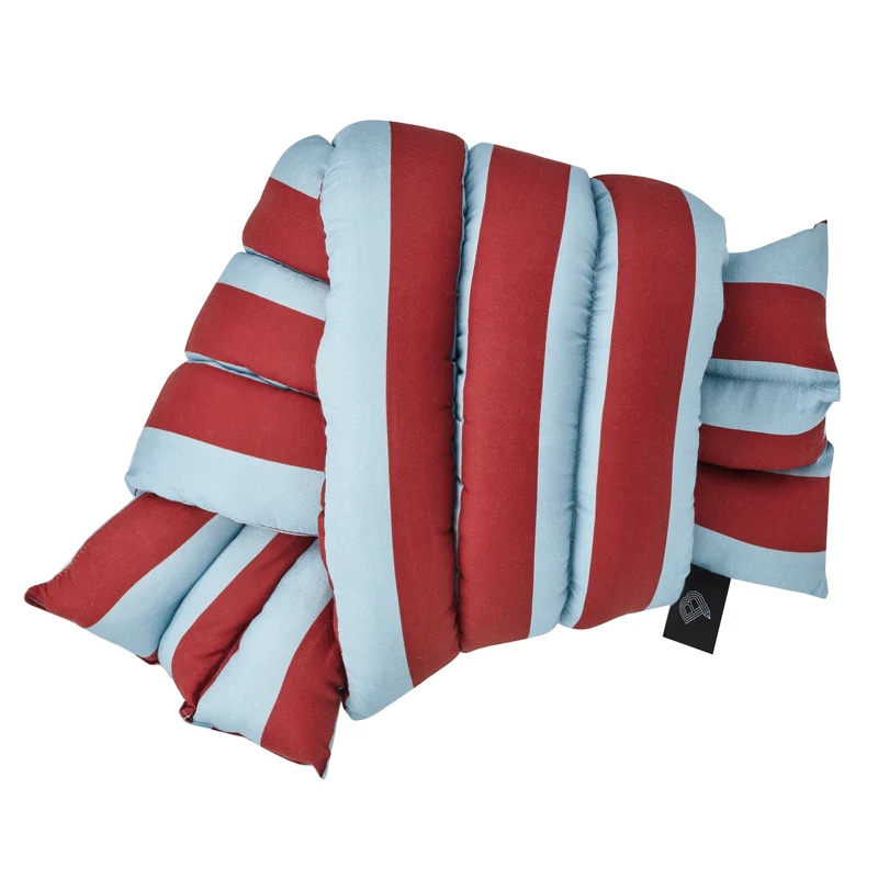 STUDIO THE BLUE BOY Musubi Cushion - Linen&Rayon | Candy Stripes