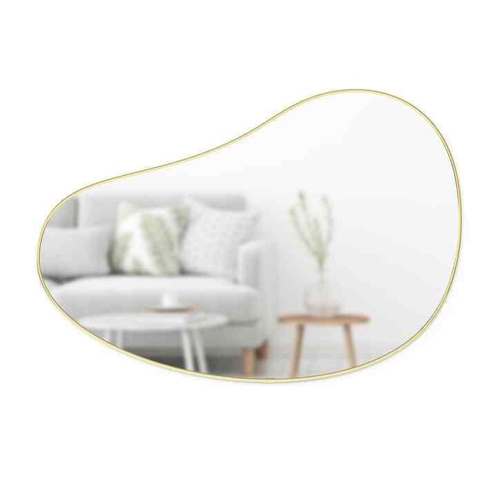 Hubba Pebble Mirror フーバ ぺブル ミラー 61 × 91cm［2色］