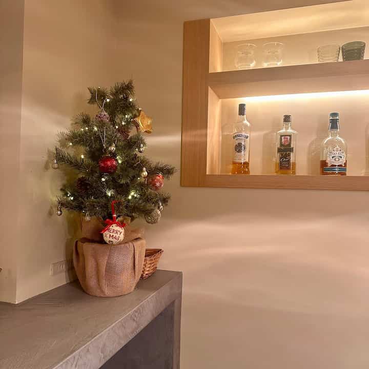 キッチンのカウンターに
クリスマスツリーを飾りました🎄

季節イベントで1番好きです🤍

クリスマスツリー、オーナメントは
ほとんどniko and …のものです。

大きくはないけど存在感のある
クリスマスツリーが欲しくて探していたところ
お店で見つけて即購入しました！

#リノベーション #マンションリノベーション #マンションリノベ #マンションリノベーション事例 #中古マンションリノベーション #中古マンションリノベ #リノベーション事例 #リノベ事例 #ベージュインテリア #ベージュキッチン #リノベーション住宅 #クリスマス #クリスマスツリー #モールテックス #モールテックスキッチン #モールテックスカウンター 