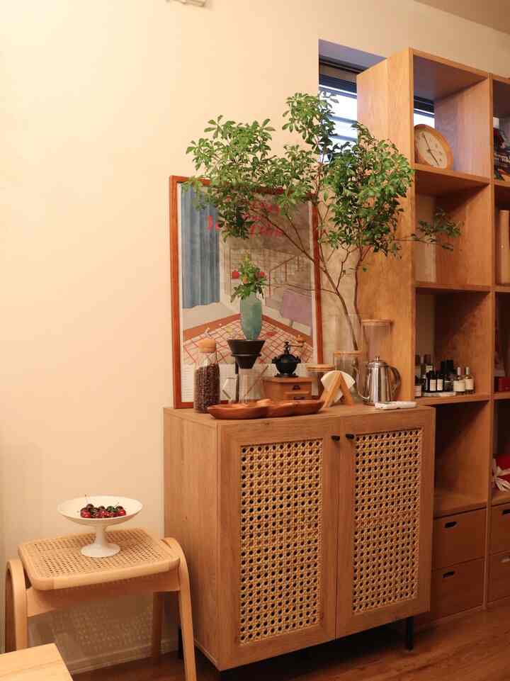 リビングのコーヒーコーナー☕︎
#リビング #コーヒー #コーヒーコーナー
#LOWYA #ラタン家具 