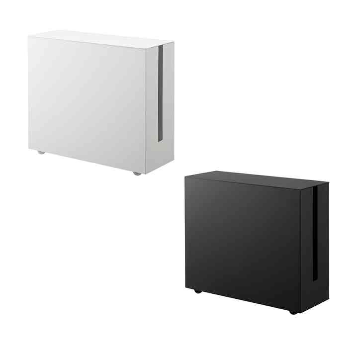 tower キャスター付きケーブル収納ラック［2色］