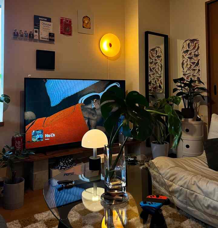 I like these colors✨

#interiordesign #myroom #livingwithplants #cozyvibes #apartmentdecor #homeinspo #interiorinspo #midcenturymodern #decorideas 

#rentallife #賃貸インテリア#interior#incense #雑貨 #植物インテリア #観葉植物 #ミッドセンチュリー