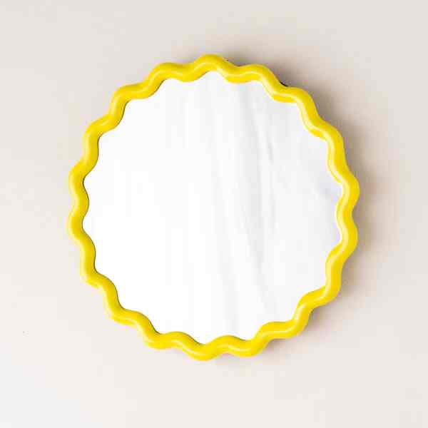 ウェーブミラー イエロー