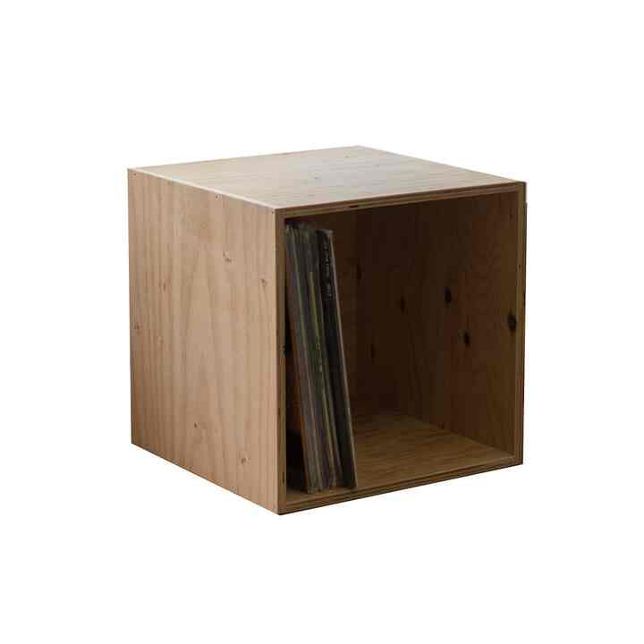 レコードラック レコードボックス 50枚