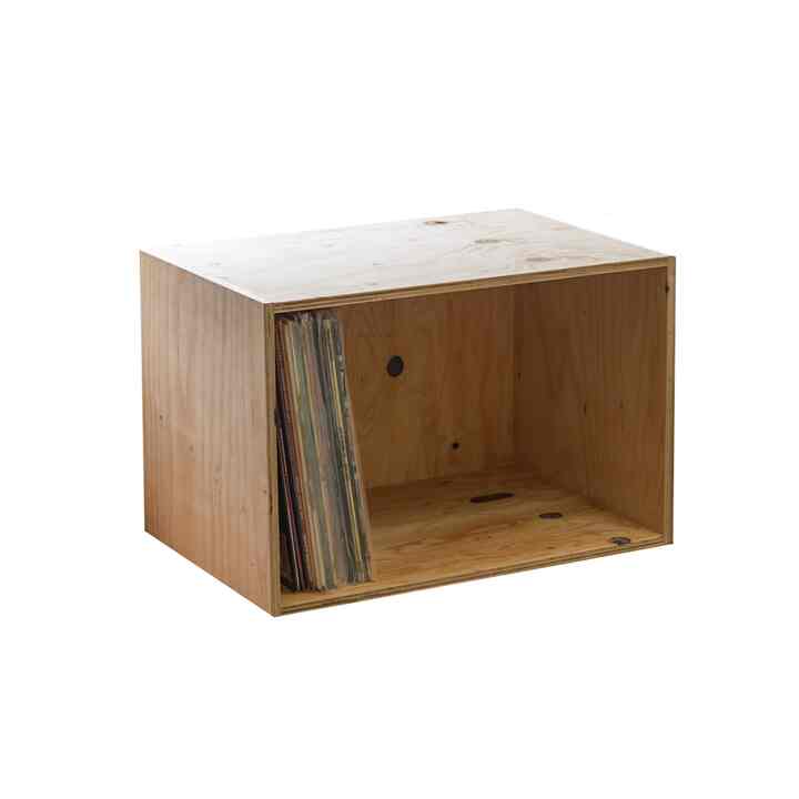 レコードラック レコードボックス 70枚