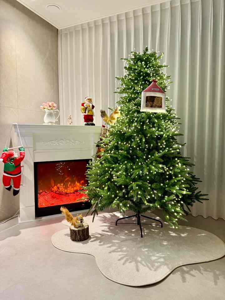 生まれた最初のクリスマスツリー..🎄
本当にこれも誰もしませんでした。

電球を感じたときは本当に悲しかったですが、それでも紆余曲折の終わりに
完成したら、それでも見ることができると思います..🫶

ツリーまでやると今回のクリスマスはもっとときめきですね！
サッとかわいい小物も追加して飾らなければなりません💚

＃クリスマスの装飾＃クリスマスの装飾＃クリスマスのインテリア＃クリスマスの装飾＃クリスマスの作成＃180ツリー＃新婚旅行のインテリア＃新婚夫婦＃リビングのインテリア＃ツリーの作成 
