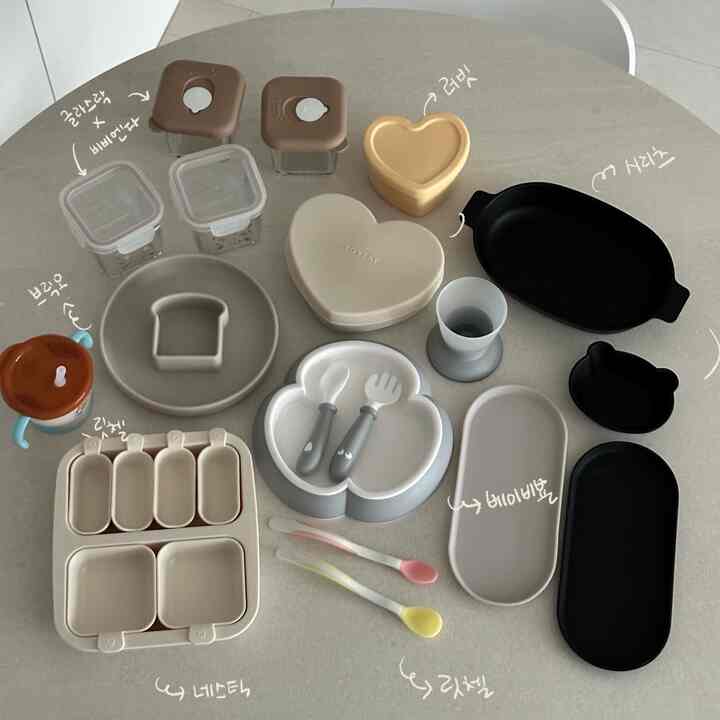 CASUAL オーバルプレート［6色］を使ったコーディネート 3