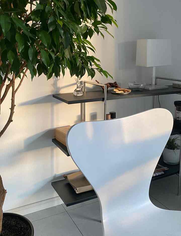 日の入り方が切ない季節だ🍂
やっぱりセブンチェア可愛いなぁ。

#セブンチェア #シェルフ #ベンジャミン #ダイニング #マンションインテリア