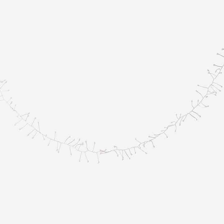 LEDデコレーションライト グロート 1.5m ワイヤーシルバー（USBケーブル）