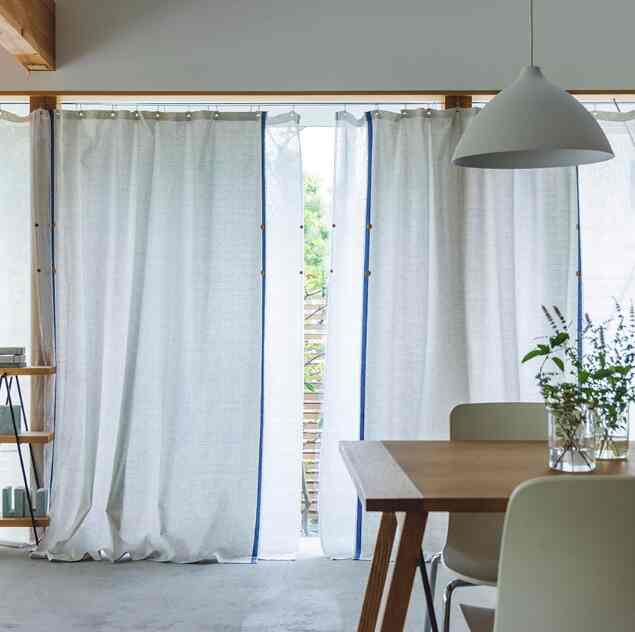 ナチュラルカーテン madomo 自然素材カーテン