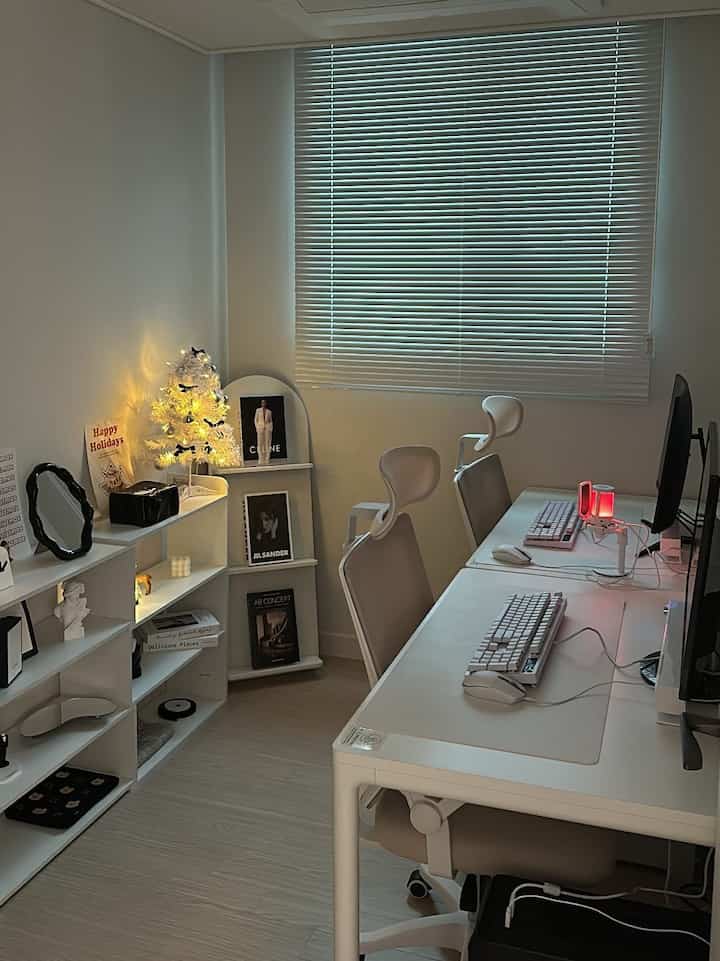 Pastel オフィスチェア［9色・2種］を使ったコーディネート 1