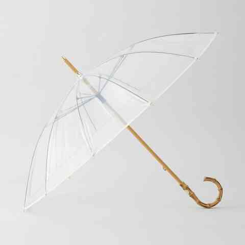 CLEAR UMBRELLA BAMBOO クリア アンブレラ バンブー