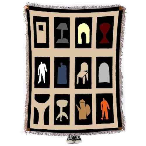 Jacquard Blanket 145x120cm