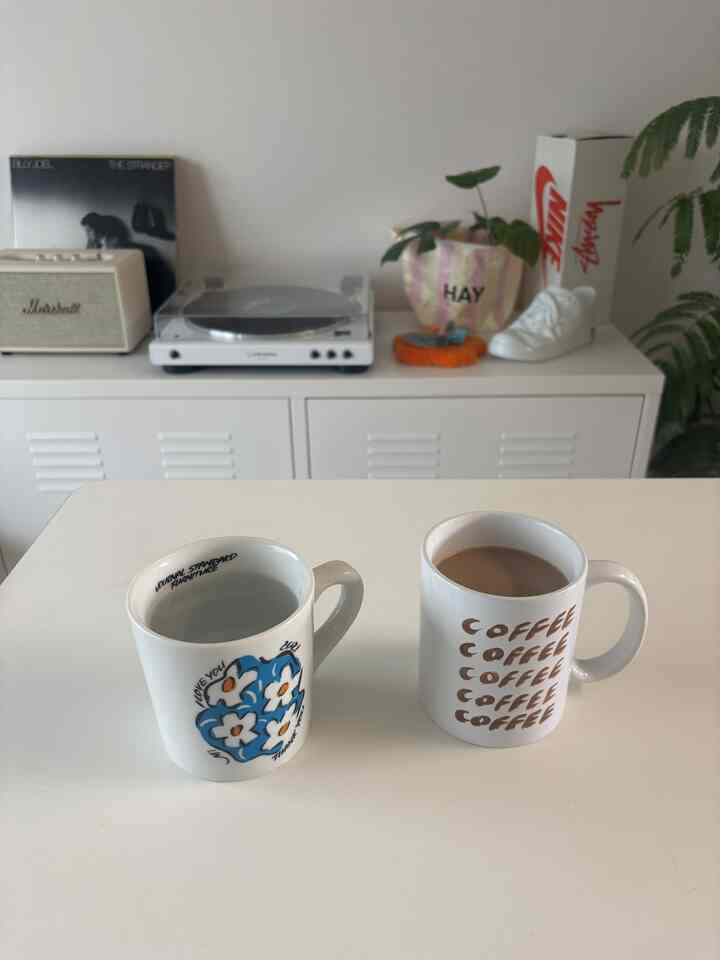 お気に入りのマグ達☕️
#izumidalee @leeizumida #goodgoodnotbad #山瀬まゆみ #ikea #IKEA家具 #HAY #Marshall #audiotechnica