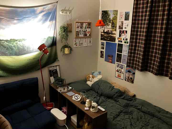 壁掛け コートラック 3連を使ったコーディネート 3