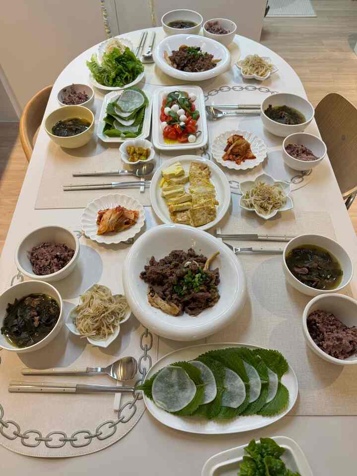 クリームホワイト パスタボウル 2点＆ココット皿 2点セットを使ったコーディネート 3