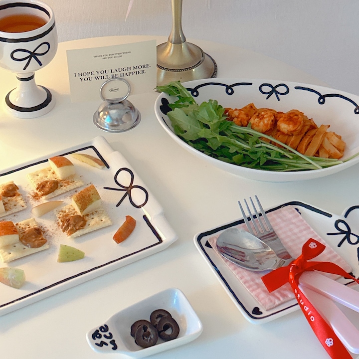 Ribbon & Heart Wine Glass Set of 2 user photo