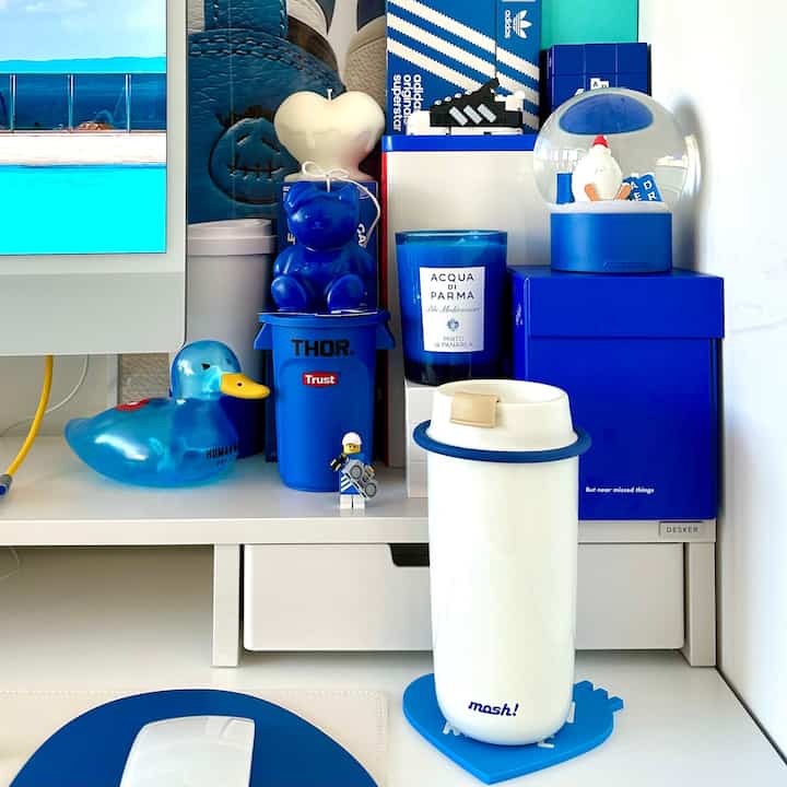 リトル ファイヤー コビーブルー オブジェ キャンドルを使ったコーディネート 3