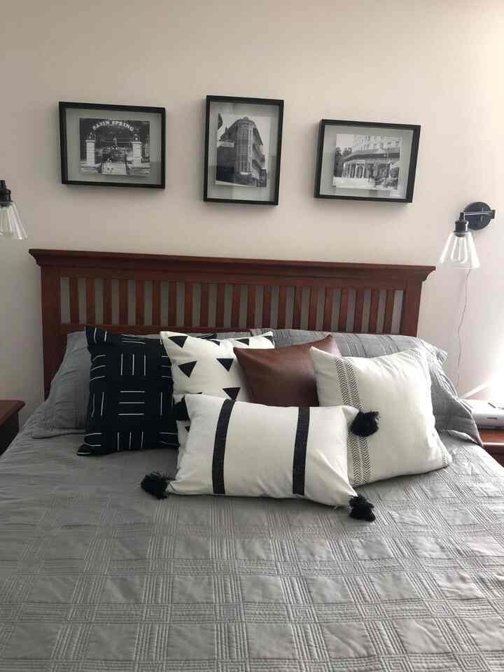 Mixing it up with a variety of cushion covers on my bed! A pop of color and texture to create the ultimate cozy oasis! 🌈🛏️✨ 
#CushionGoals #HomeDecor #CozyVibes