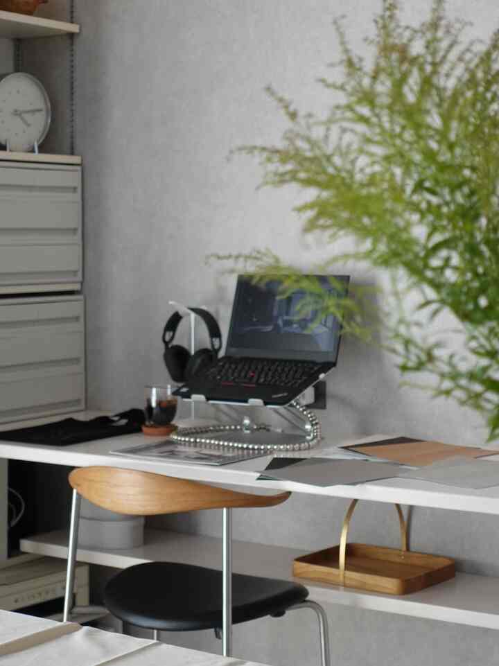 在宅勤務はこちらで💻 #ワークスペースインテリア  #ワークスペース  #在宅勤務 