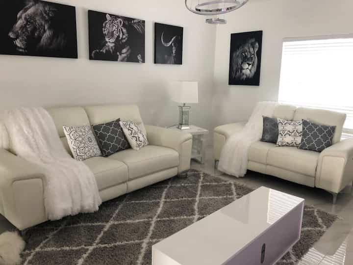 Embracing simplicity and elegance in my all-white living space! 🌿🤍 #MinimalistHome #InteriorDesign