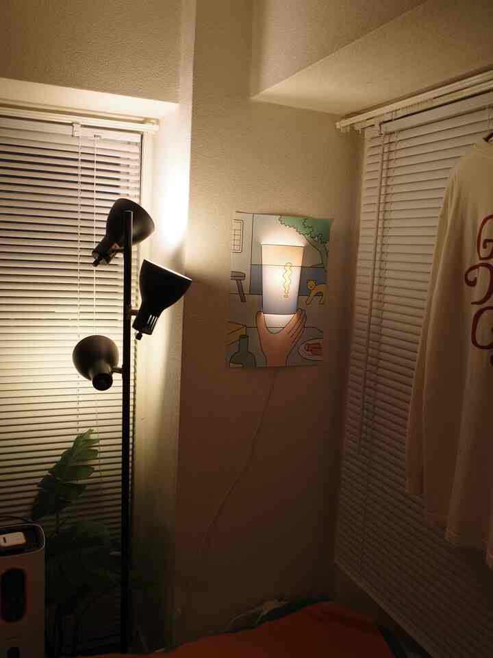 #torahaus #ワンルーム #一人暮らし部屋 #インテリア #interiordesign #posterlight