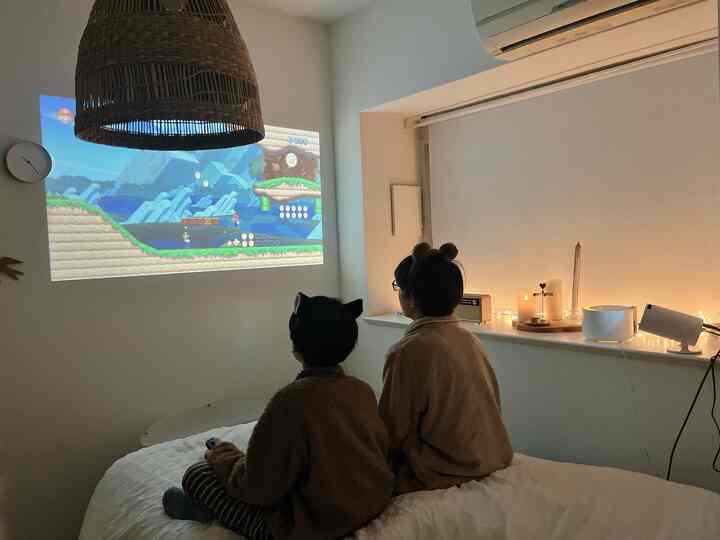 2025.01.17

Saatnya Anda bisa bermain game dengan proyektor 🎮ˎˊ˗
Baik anak-anak maupun orang dewasa akan senang ♡

#Proyektor #ゲーム #寝室