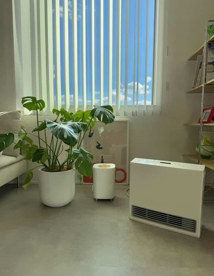 我が家は2階全てリビングダイニングなので、暖房だけではリビング側が少し寒くなるだろうと考え、ガス線をリビング側に設置してもらいました。

暖房でも問題なく過ごせますが、ガスファンヒーターはやっぱり温まるのが早いし快適です。

#ガスファンヒーター
#rinnai
#リンナイ
#暖房
