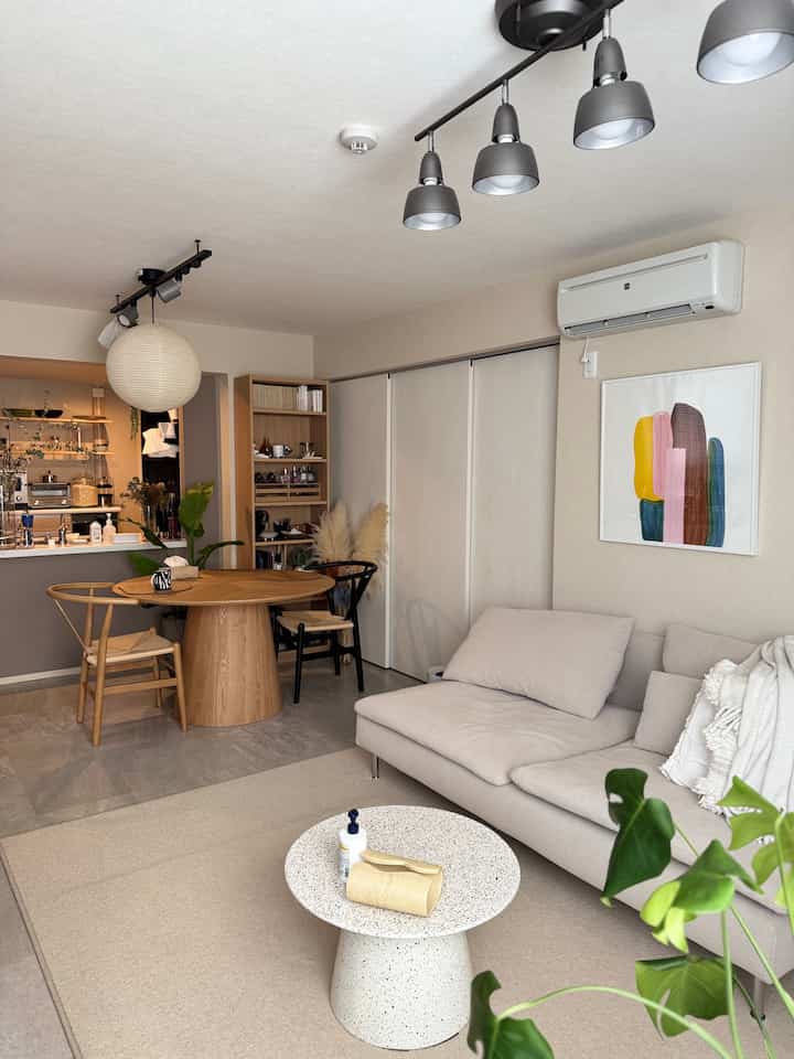 #2ldk #55㎡ #和モダン #木材インテリア