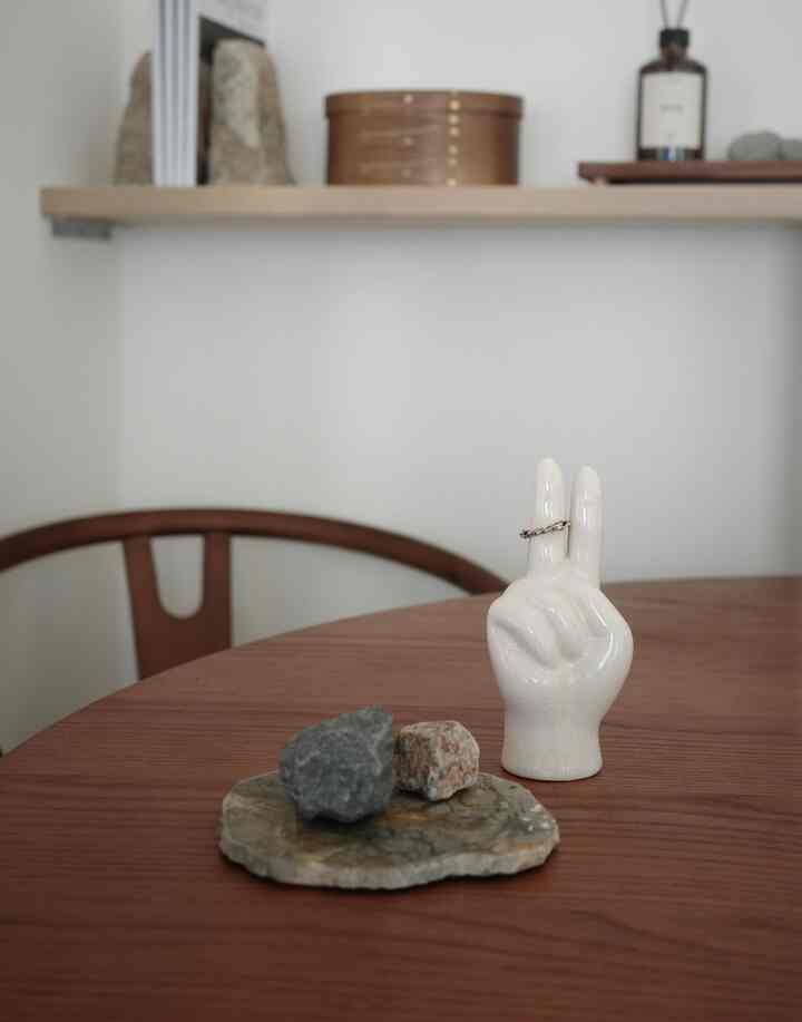 可愛い小物たちが増えました✌🏻🩶
#リビング #オブジェ #置物 #アクセサリー収納 #アクセサリートレイ