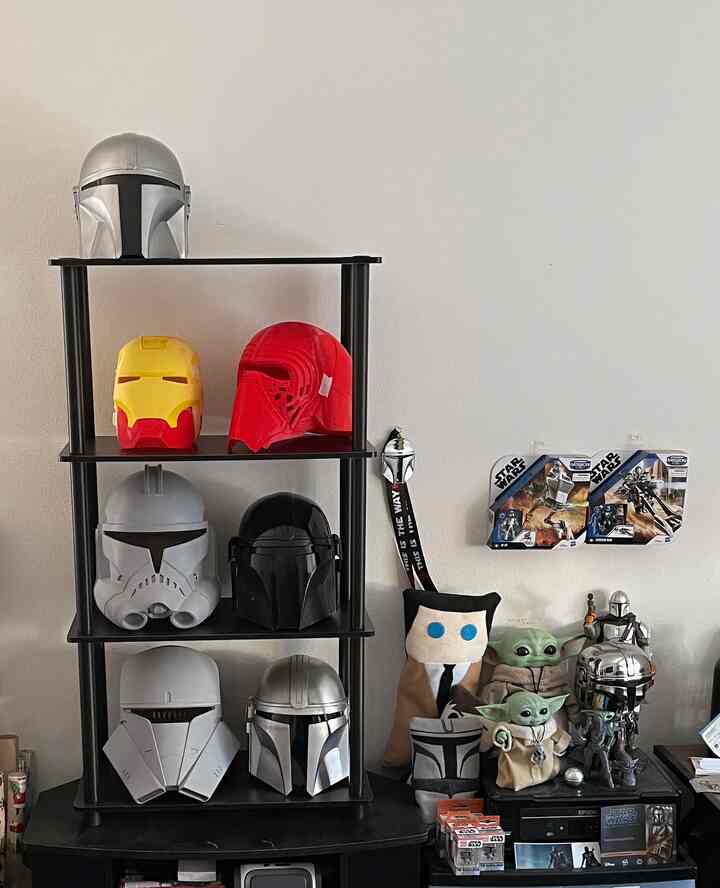 Transforming my hobby room into a galaxy far, far away with my Star Wars decor! 🌌✨ May the force be with this creative space! #StarWarsLove #HobbyRoom