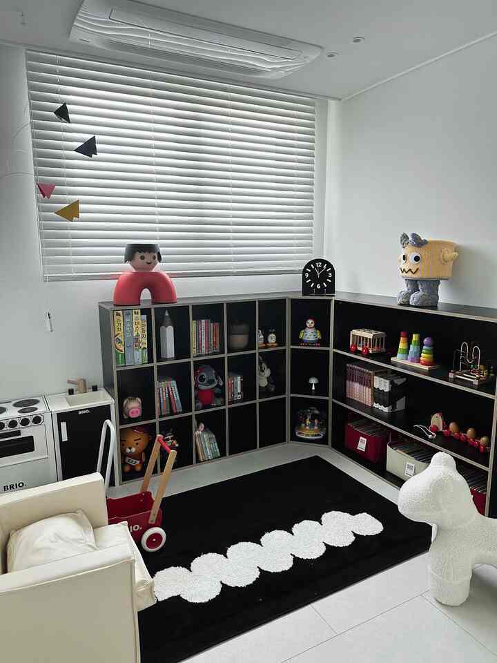 ファブリック 置き掛け兼用時計［4色］を使ったコーディネート 3