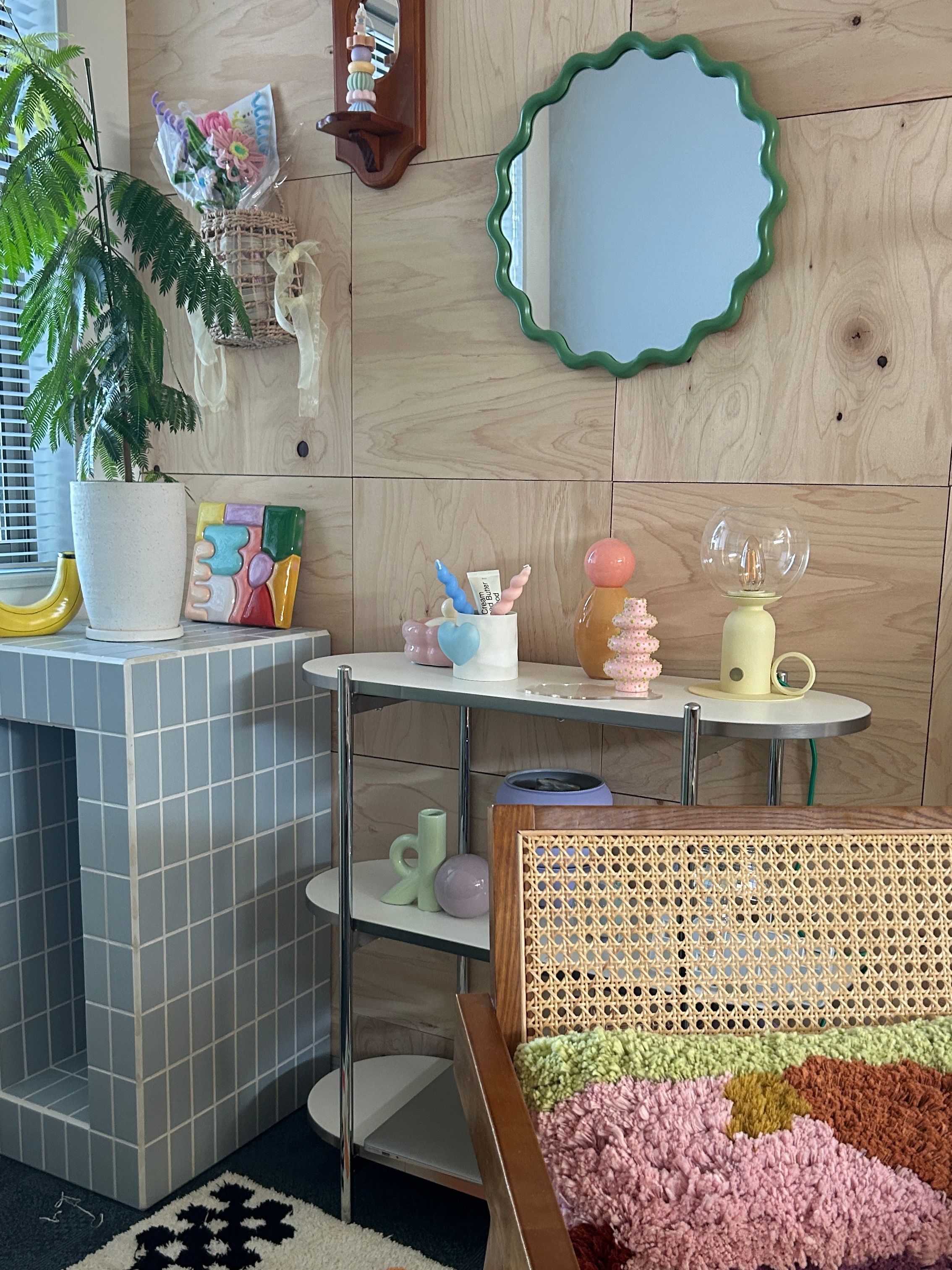H&M HOME ウェーブミラー | 鏡・ミラー | Ohouse