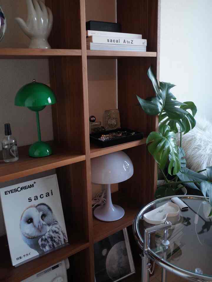 寒さに負けないように頑張るぞ〜！

#アイリーンテーブル #スタッキングシェルフ #ライト