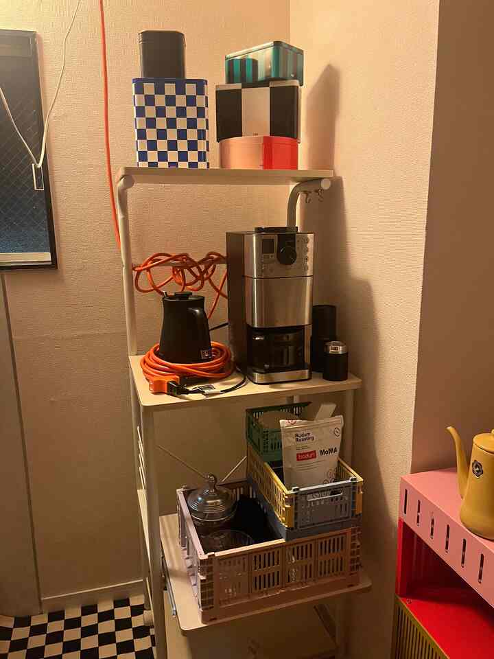 すこ〜しchange^ ^
可愛い箱はやっぱりいいねぇ~
.
.
.
#カラフルキッチン 