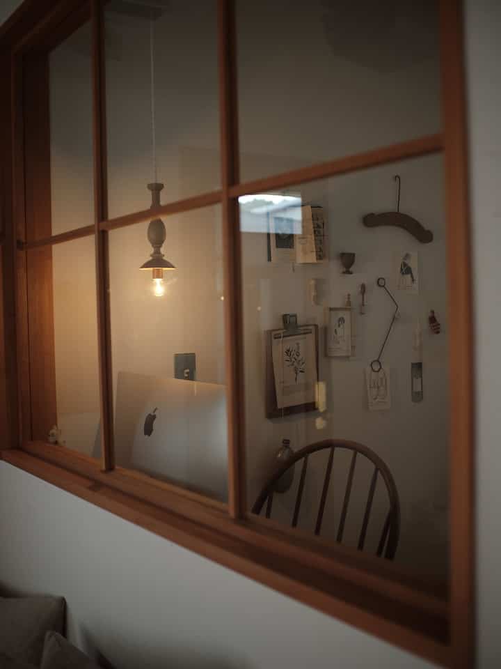 #ワークスペース
#室内窓
#アンティーク