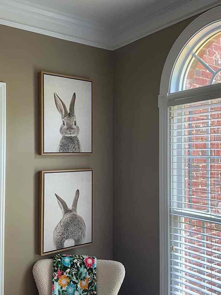 <span data-sheets-root="1" style="color: rgb(0, 0, 0); letter-spacing: normal; font-size: 10pt; font-family: Arial;">Cozying up with my lounge with this adorable bunny poster! This is such a perfect spot for relaxation #cozyliving #loungelife #bunnylove</span>
