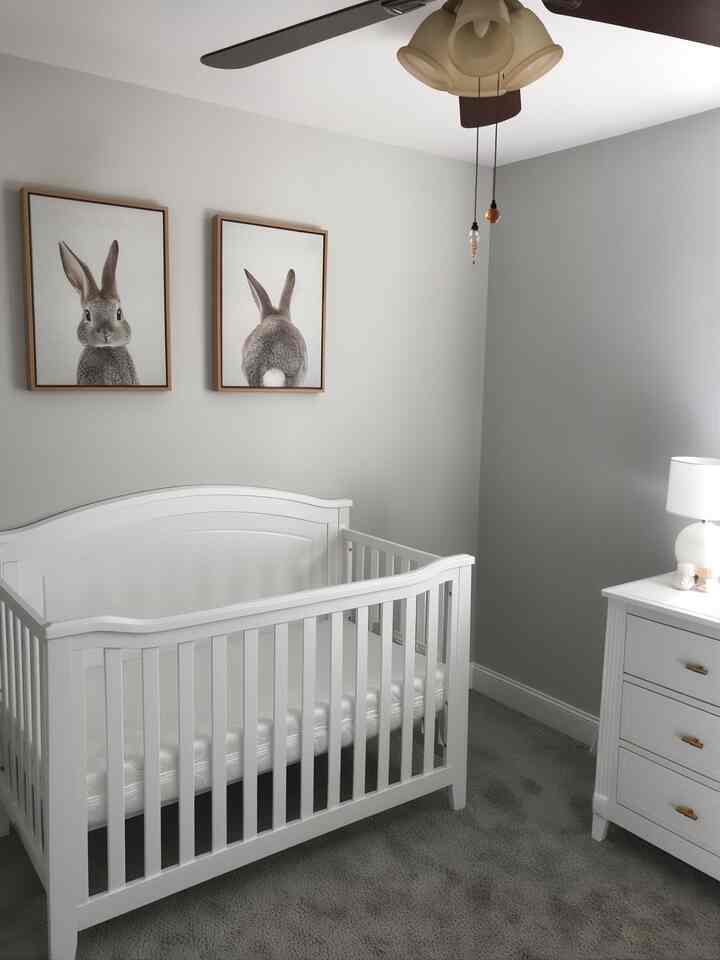 Creating a serene and cozy atmosphere in my all-white nursery room! Perfect for snuggles and sweet dreams. 🤍✨ #NurseryInspo #CozyVibes