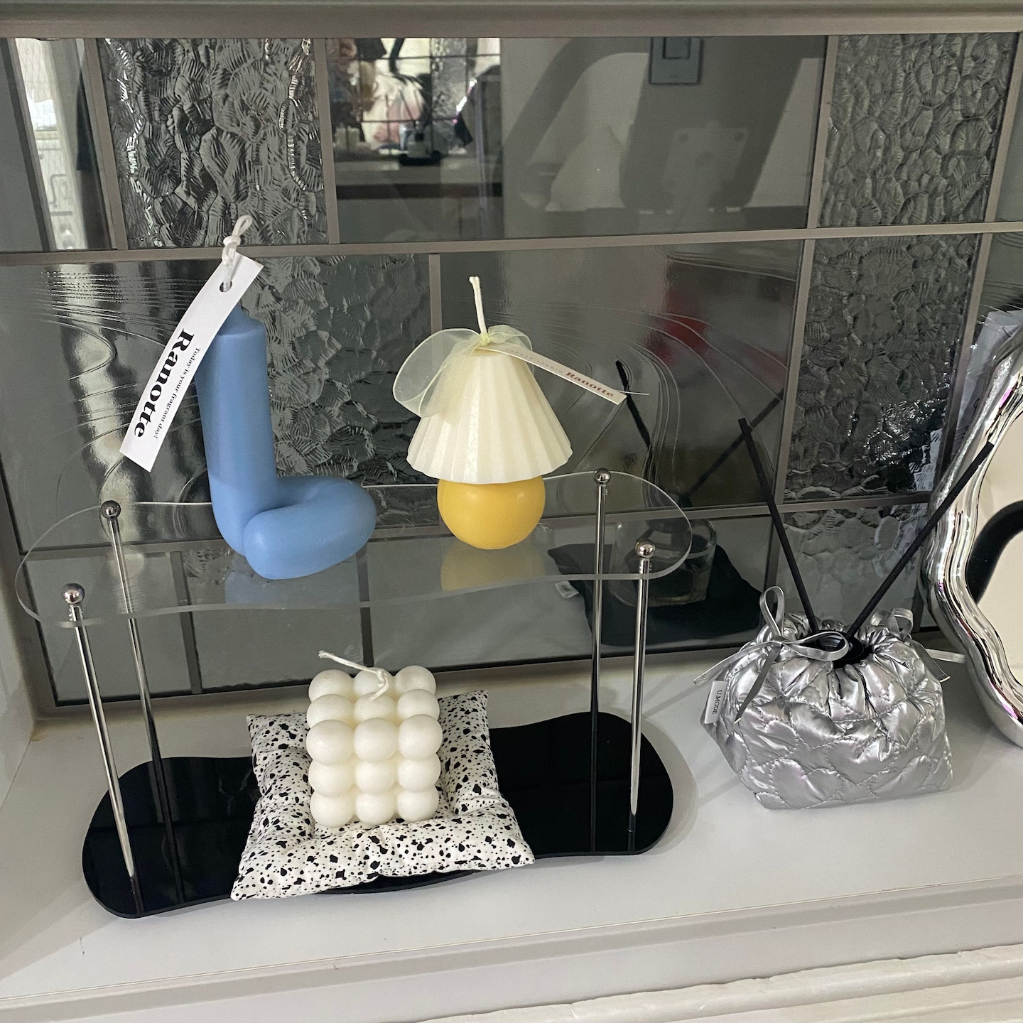 Lamp & Twisted Candle Set user photo