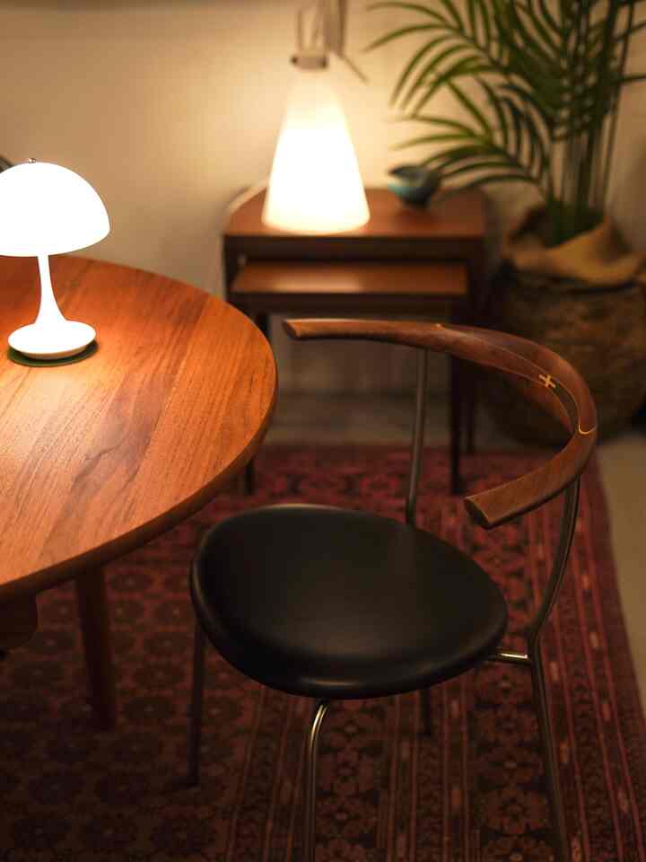 #ウェグナー #PP701 #CH337 #北欧インテリア #チーク材 #ウォルナット材