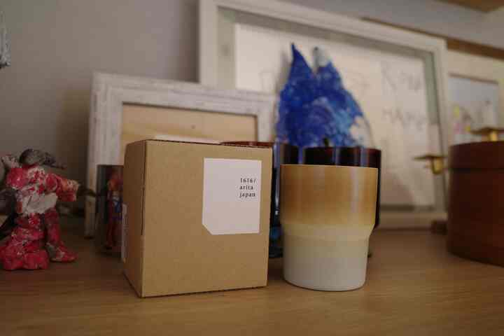 O!houseのギフトでいただいた1616aritaのマグ
お茶にもコーヒーにも合いそうでよき♡
Special thanks！

#gift #mag #teatime 