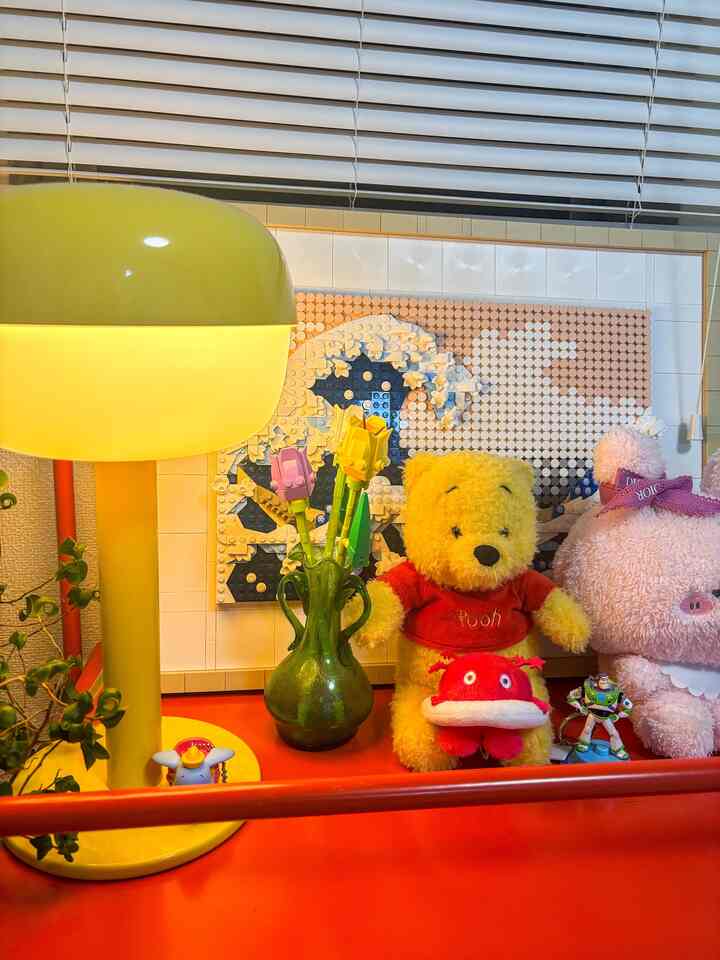More stuffed animals ①
#Colorful interior #カラフル #IKEA #イケア #間接照明 #間接照明インテリア #ぬいぐるみ