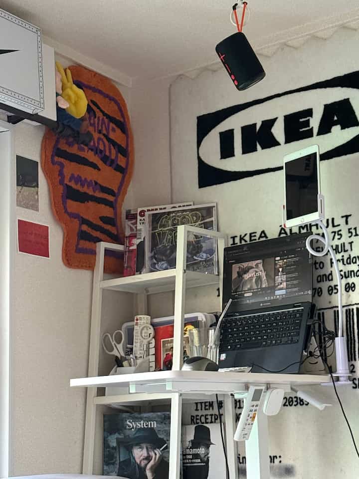 💻🧡💛🤍
＃ヌビジオ＃布団＃布団布団＃夏の布団＃シアサーカー＃ミッドセンチュリー＃ディープ寝る＃夏の寝具＃寝室のインテリア＃ベッドの飾り 