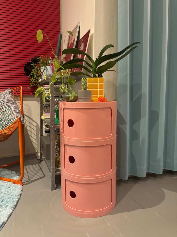 2段か迷ったけど、うちは目線が高めなので3段にしてよかった🫶

#ohouseshopping #ラック