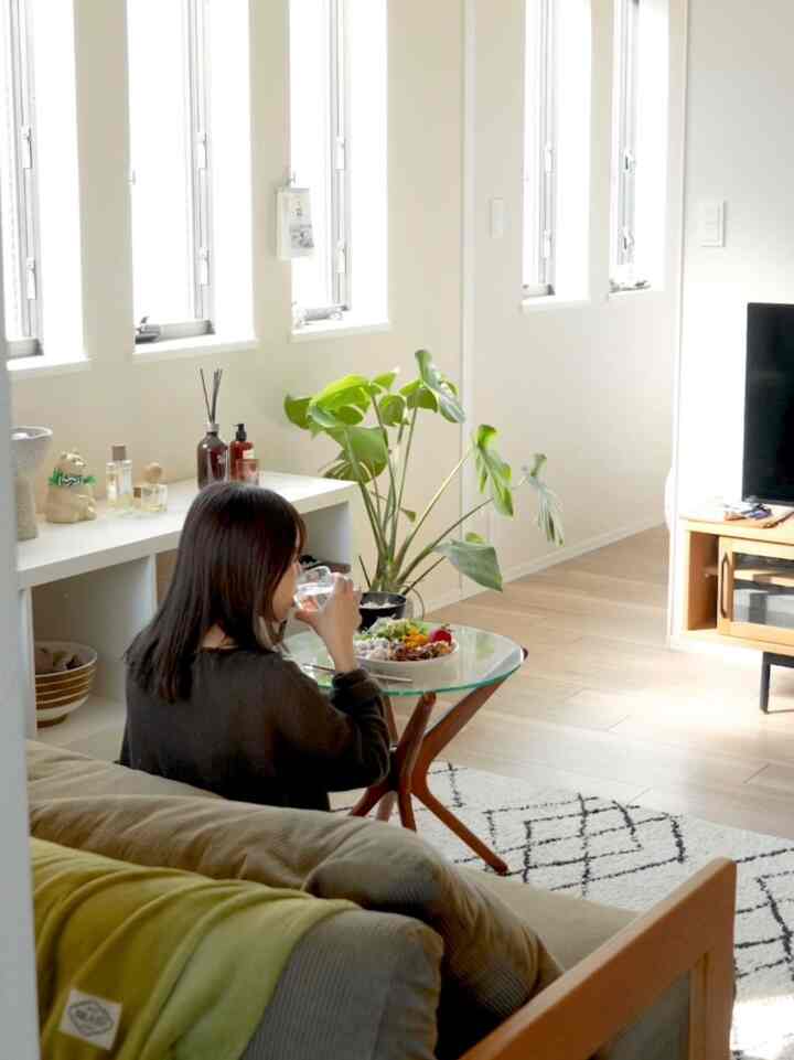 Spring is here🌸
#Living room #2人暮らし #都内2LDK