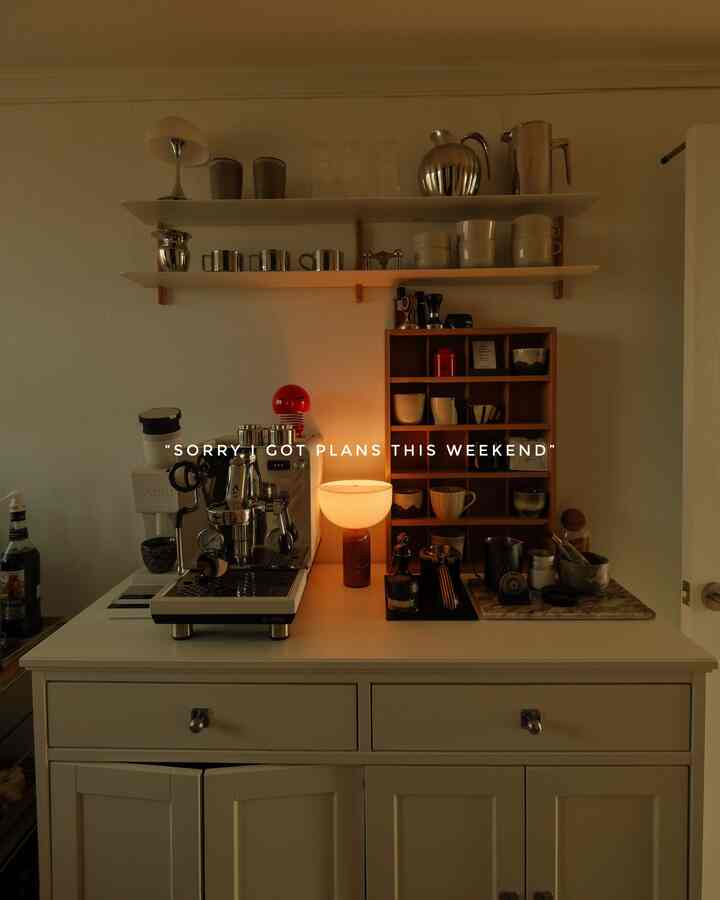 #우리집취미존 #홈카페 

The best kinds of plans☕️💕 

縦横に私の思い通りに、 
華やかな写真よりは最近は自然なすっぽりとした写真感が好き。
「原本.jpg」

VS6グリンダー 
Coffee machine @elrocioespressomachine 
Coffee accessories @pesado58.5_japan 
Lamps @louispoulsen 
ツイートをサイトに埋め込む 

-

#homecafe #coffeecorner #coffeestation #coffeeathome

