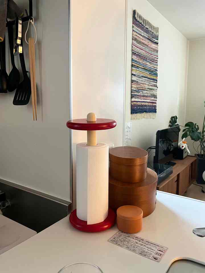 新しいキッチンペーパーホルダーを手に入れてウキウキです☀️
#キッチンペーパーホルダー